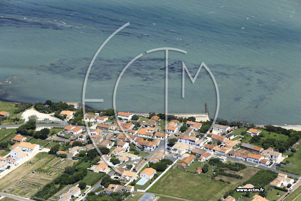 Photo arienne de Saint-Denis-d'Olron (La Morelire)