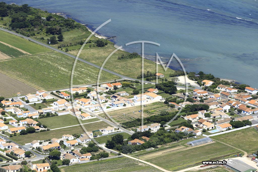 Photo arienne de Saint-Denis-d'Olron (La Morelire)