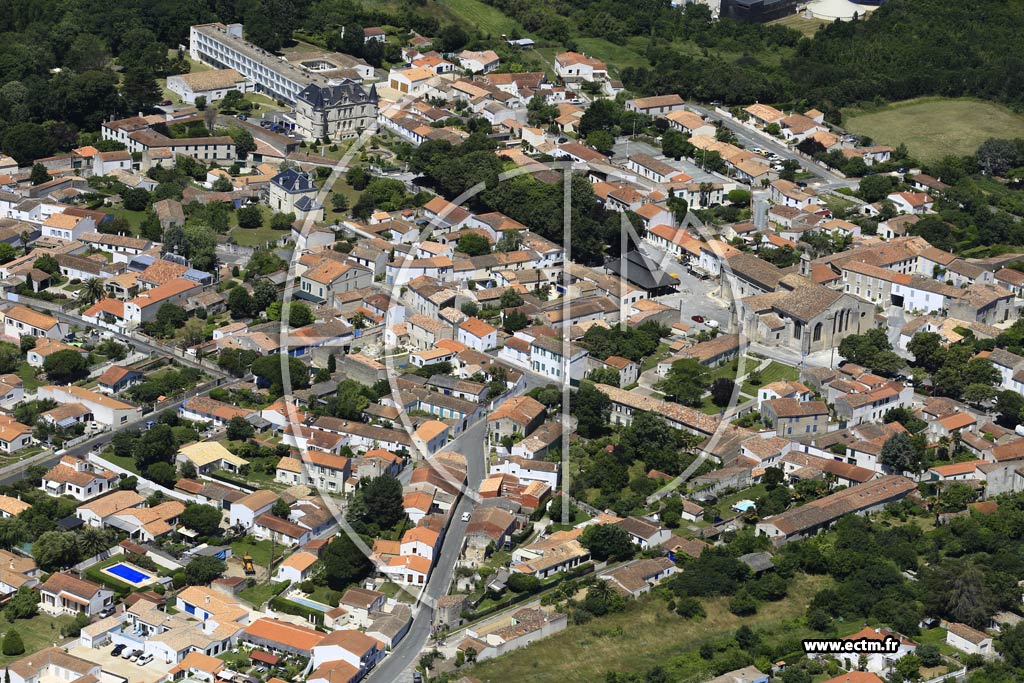 Photo arienne de Saint-Georges-d'Olron