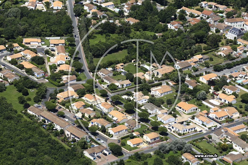Photo arienne de Saint-Georges-d'Olron