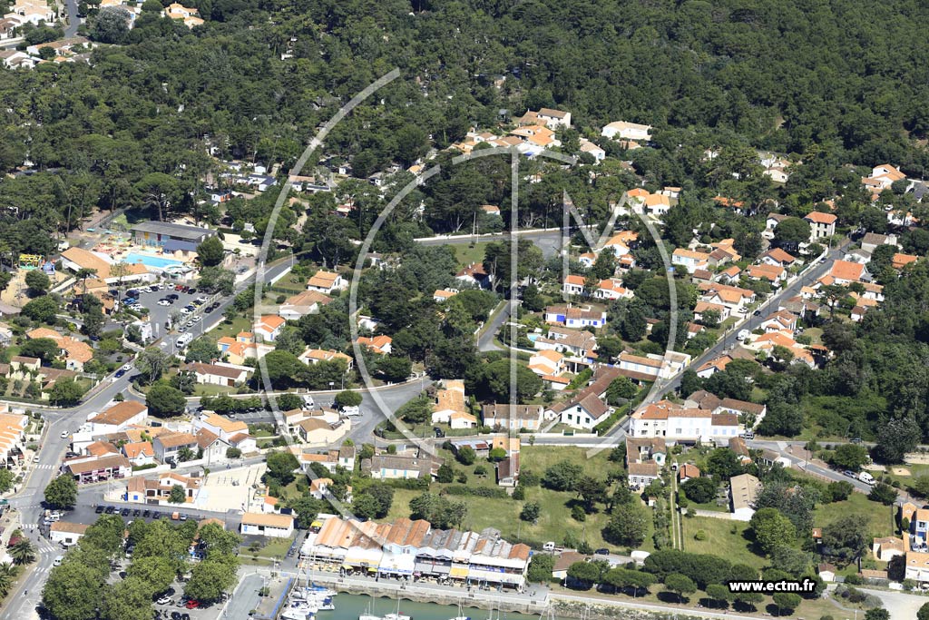 Photo arienne de Saint-Georges-d'Olron (Boyardville)