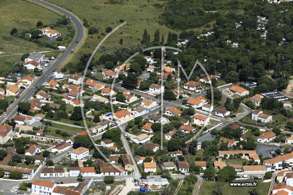 Photo arienne de Saint-Georges-d'Olron (Boyardville)