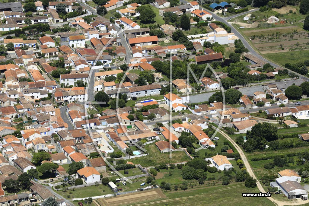 Photo arienne de Saint-Georges-d'Olron (Chaucre)