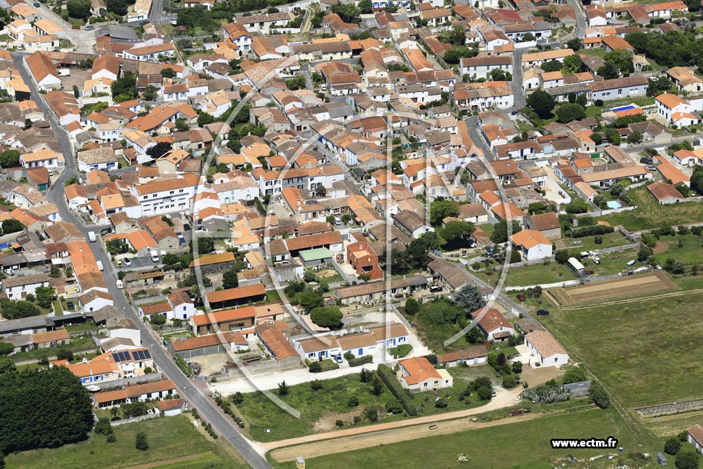 Photo arienne de Saint-Georges-d'Olron (Chaucre)