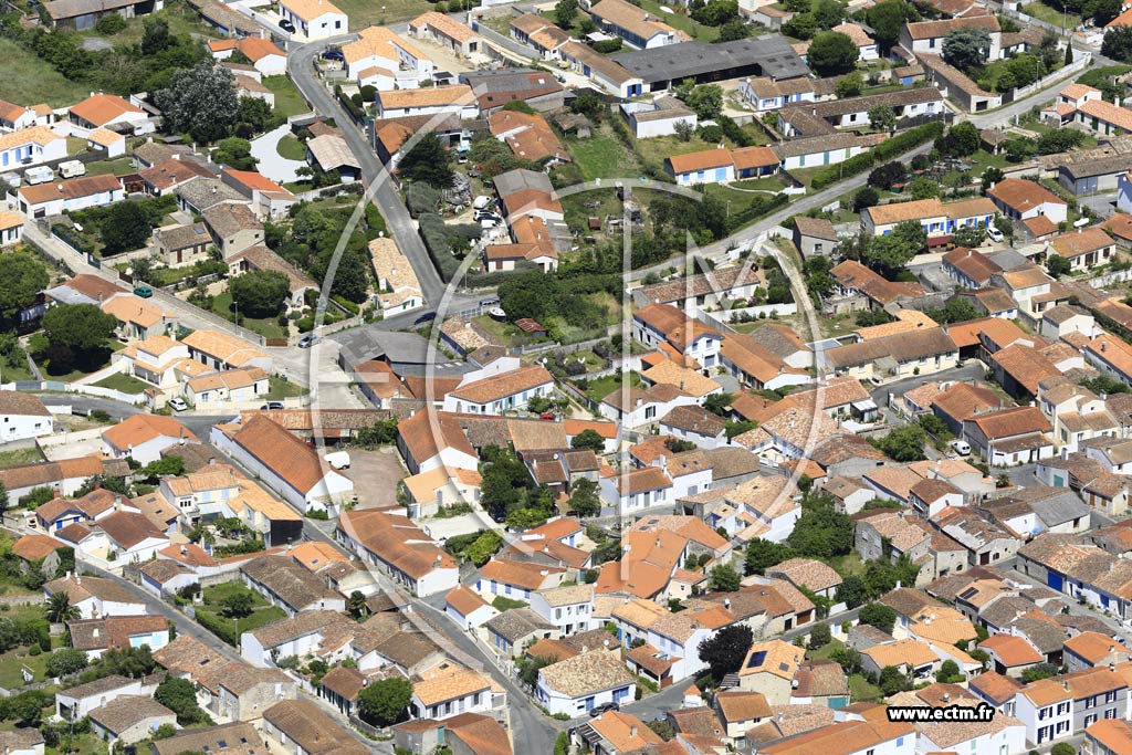 Photo arienne de Saint-Georges-d'Olron (Chaucre)