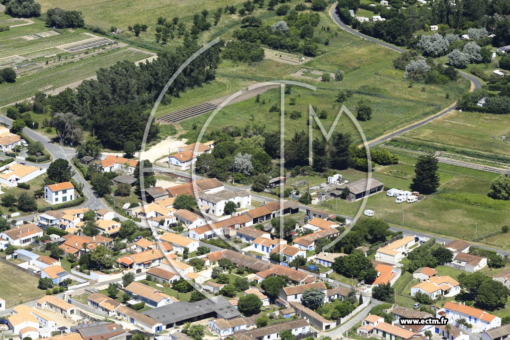Photo arienne de Saint-Georges-d'Olron (Chaucre)