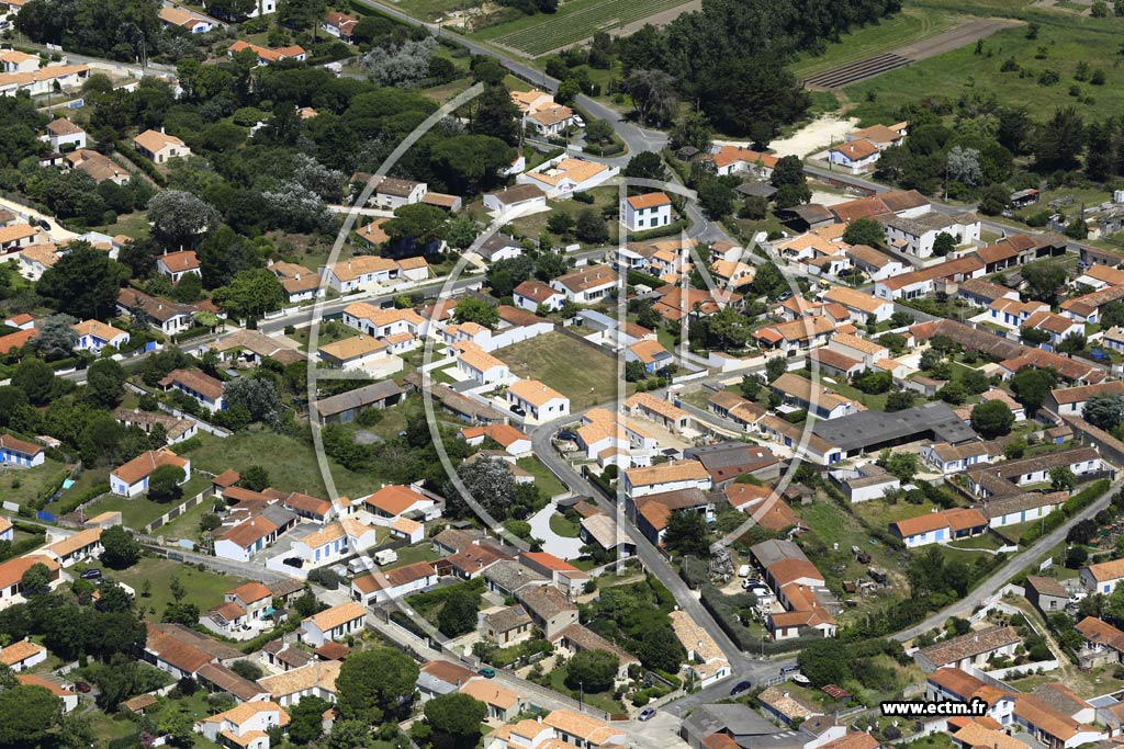 Photo arienne de Saint-Georges-d'Olron (Chaucre)
