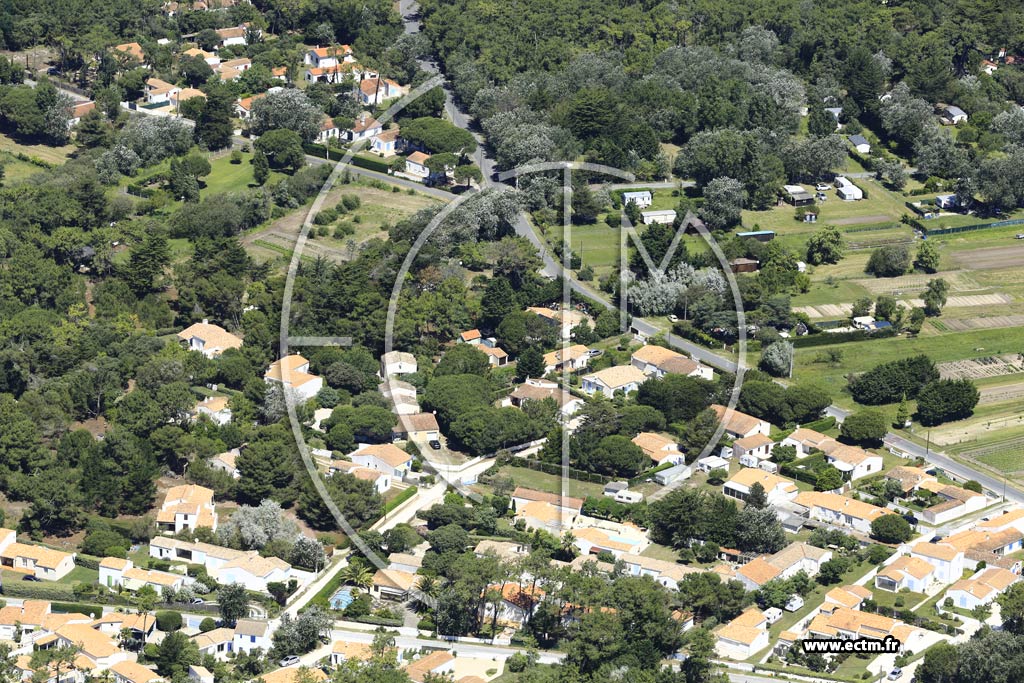 Photo arienne de Saint-Georges-d'Olron (Chaucre)