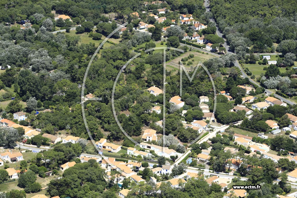 Photo arienne de Saint-Georges-d'Olron (Chaucre)