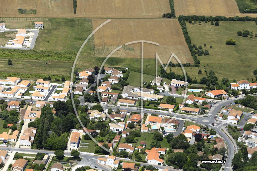 Photo arienne de Saint-Georges-d'Olron (Chray)