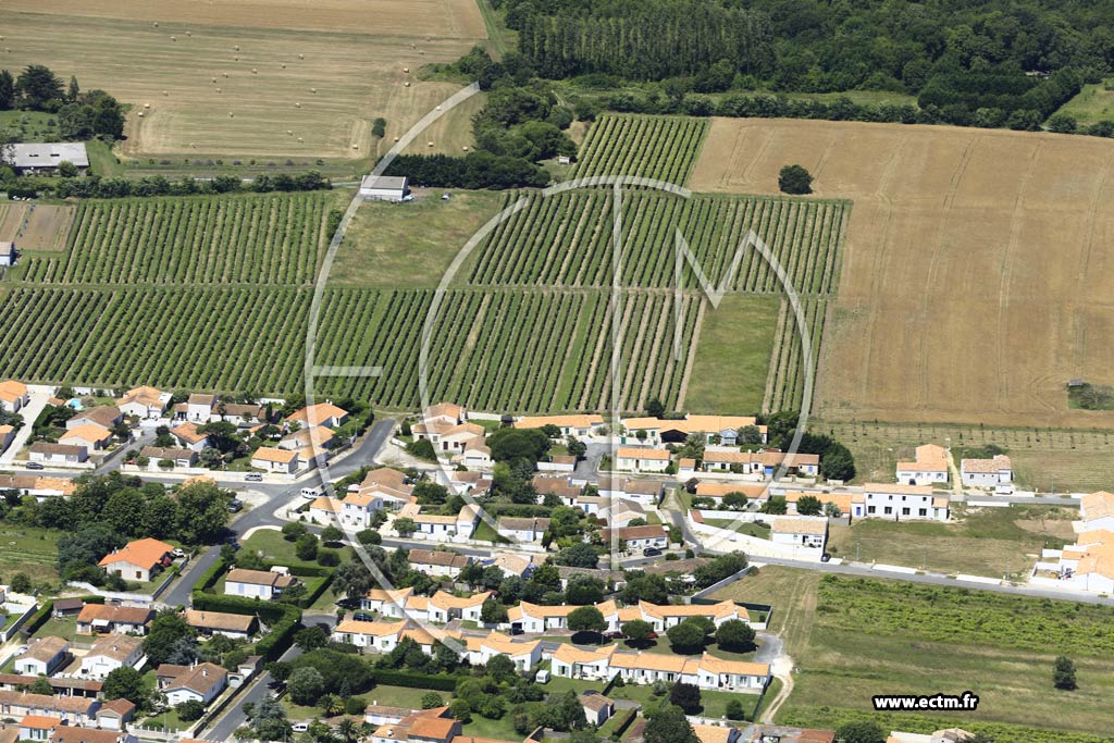 Photo arienne de Saint-Georges-d'Olron (Chray)