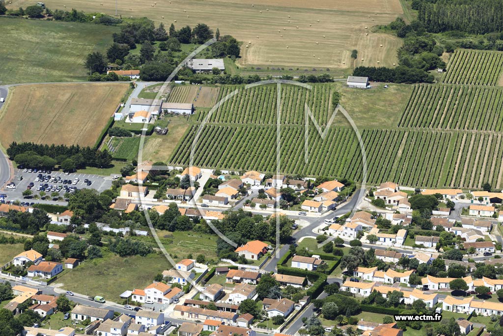 Photo arienne de Saint-Georges-d'Olron (Chray)