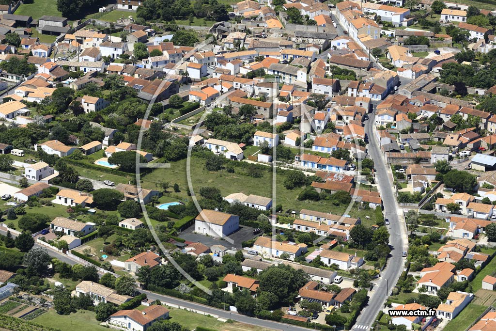 Photo arienne de Saint-Georges-d'Olron (Chray)
