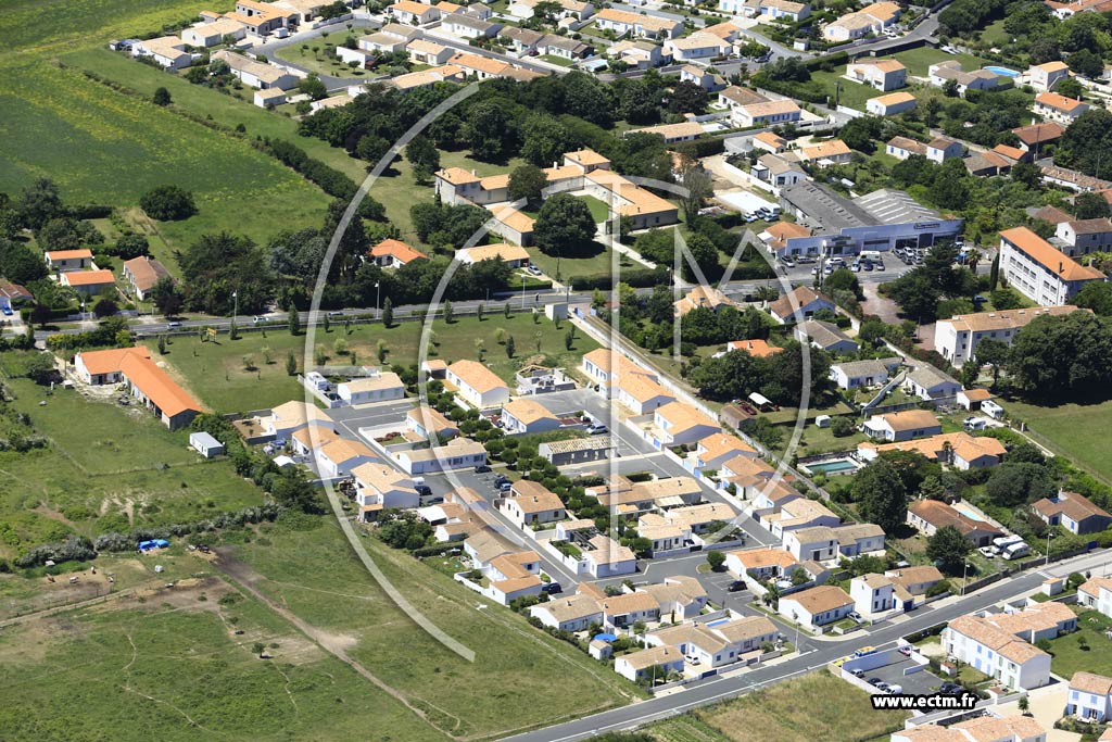 Photo arienne de Saint-Georges-d'Olron (Chray)