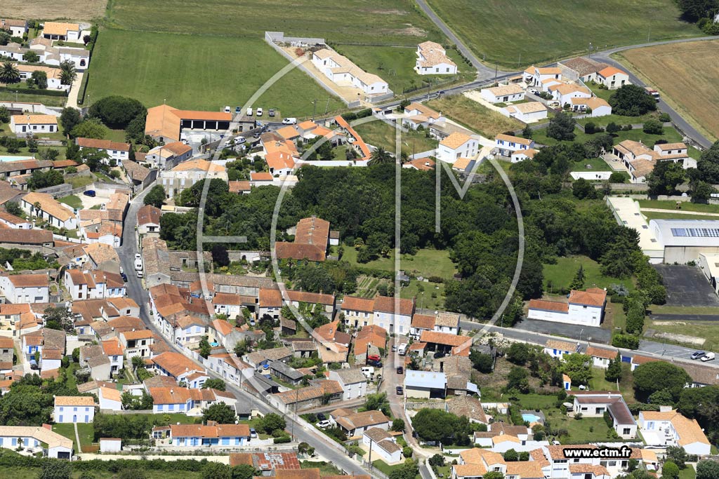 Photo arienne de Saint-Georges-d'Olron (Chray)