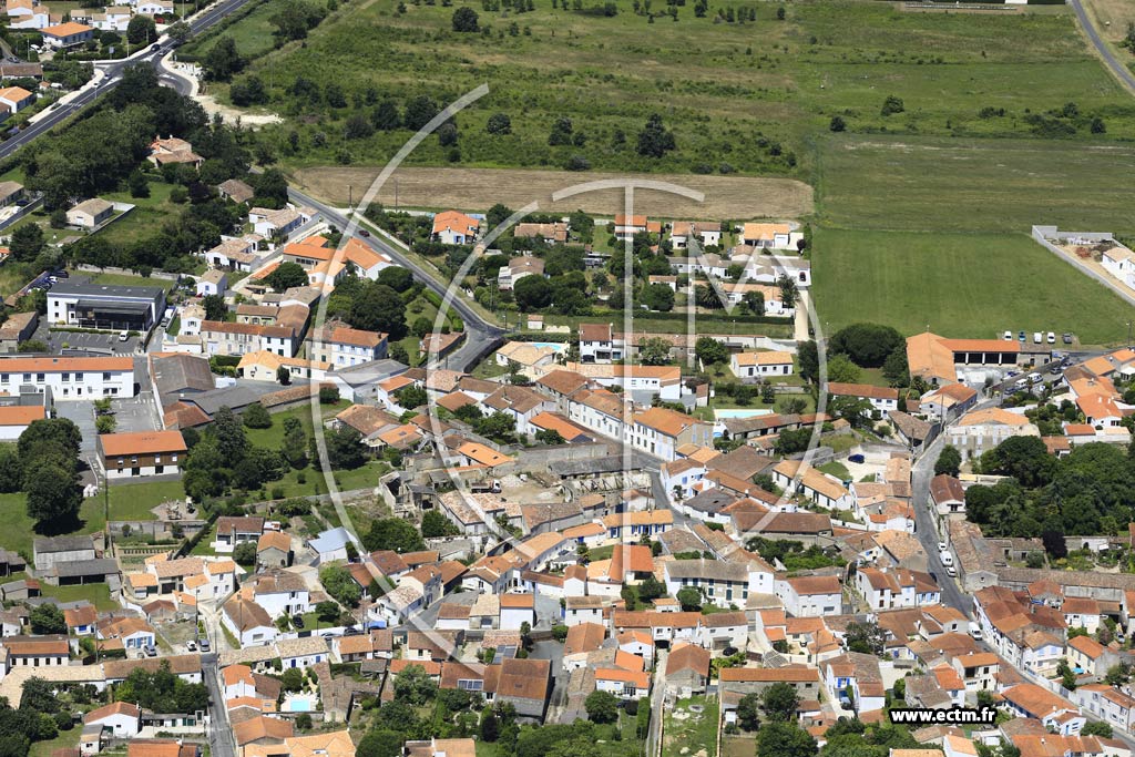 Photo arienne de Saint-Georges-d'Olron (Chray)