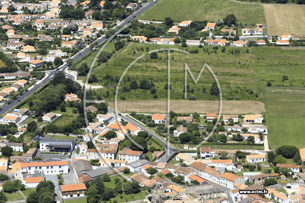 Photo arienne de Saint-Georges-d'Olron (Chray)