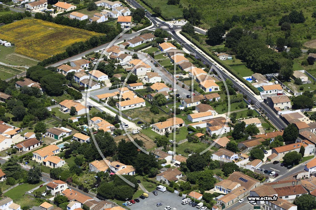 Photo arienne de Saint-Georges-d'Olron (Chray)