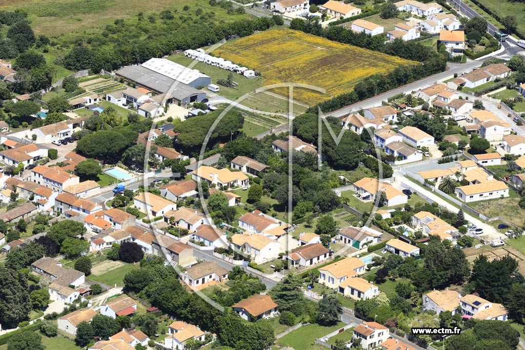 Photo arienne de Saint-Georges-d'Olron (Chray)