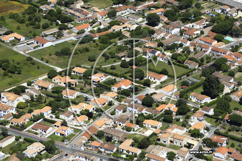 Photo arienne de Saint-Georges-d'Olron (Chray)