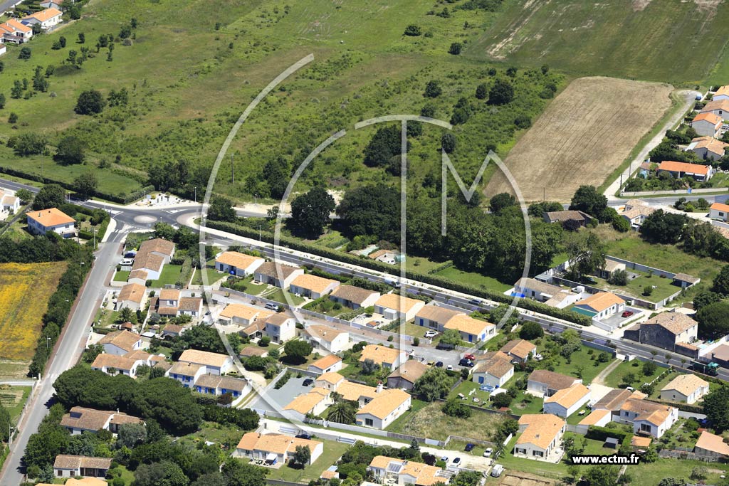 Photo arienne de Saint-Georges-d'Olron (Chray)