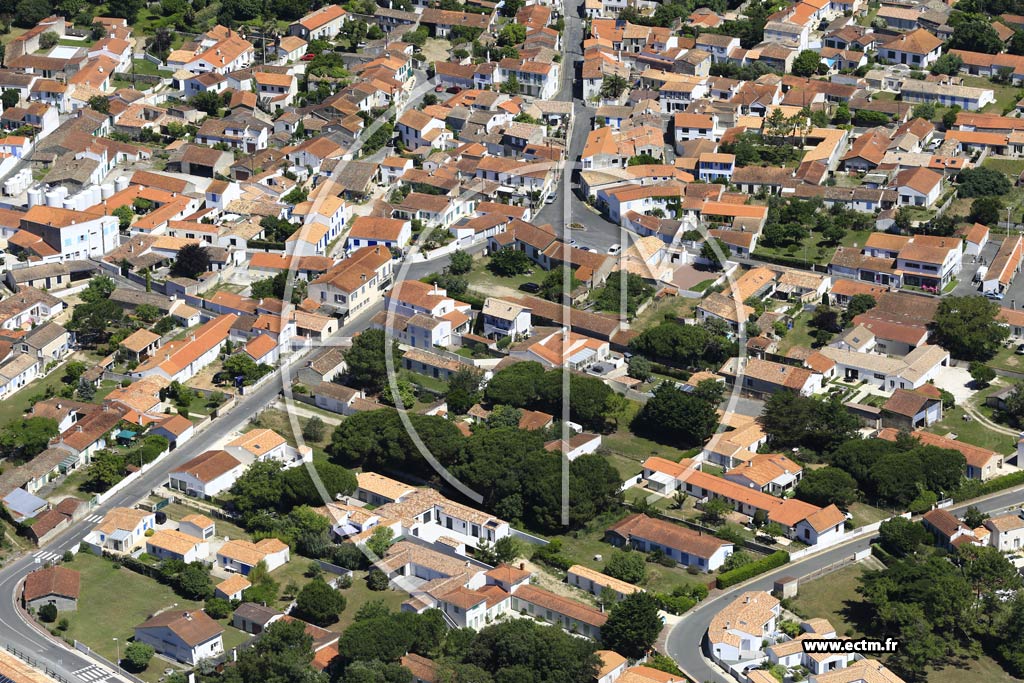 Photo arienne de Saint-Georges-d'Olron (Domino)