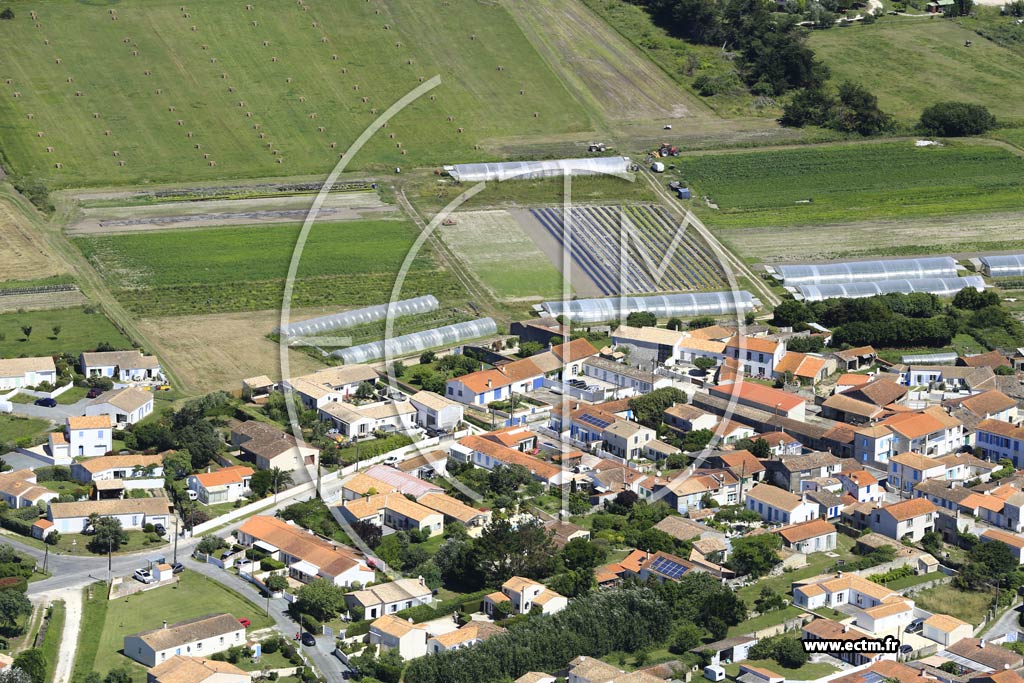 Photo arienne de Saint-Georges-d'Olron (L'Ileau)