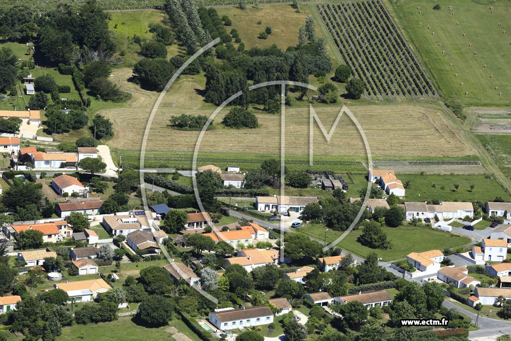 Photo arienne de Saint-Georges-d'Olron (L'Ileau)