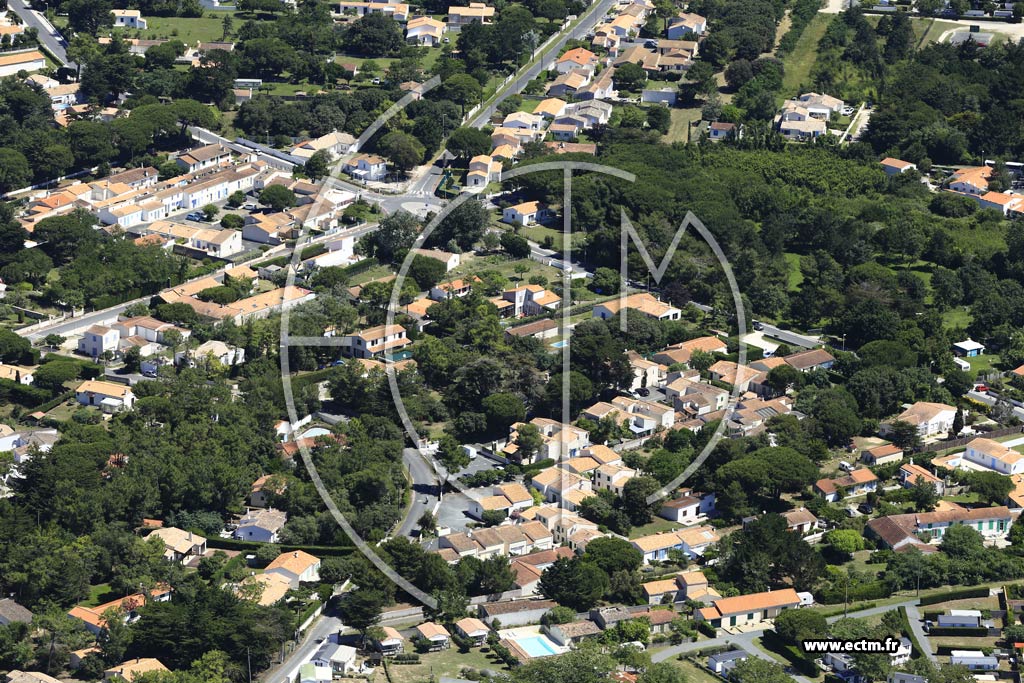 Photo arienne de Saint-Georges-d'Olron (L'Ileau)