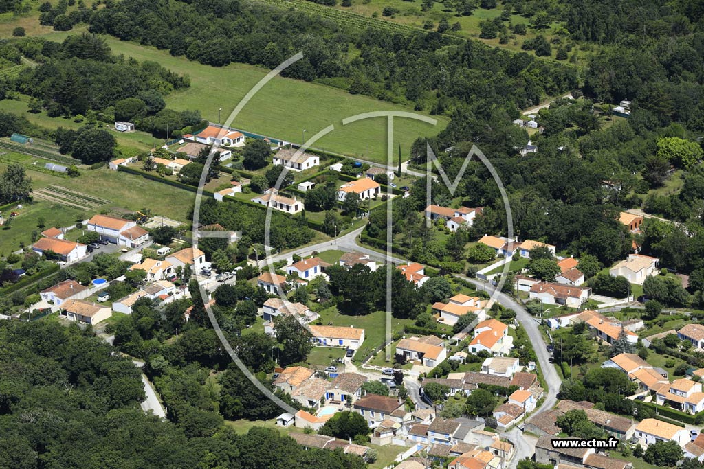 Photo arienne de Saint-Georges-d'Olron (La Gibertire)