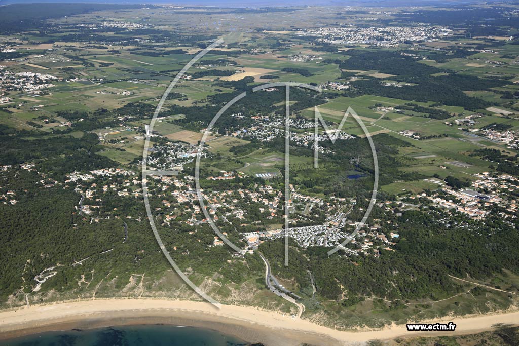 Photo arienne de Saint-Georges-d'Olron (Les Coquettes)
