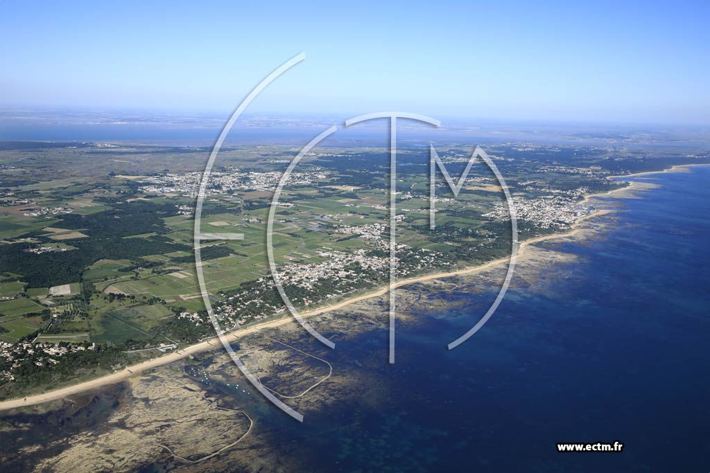 Photo arienne de Saint-Georges-d'Olron (Les Gros Joncs)