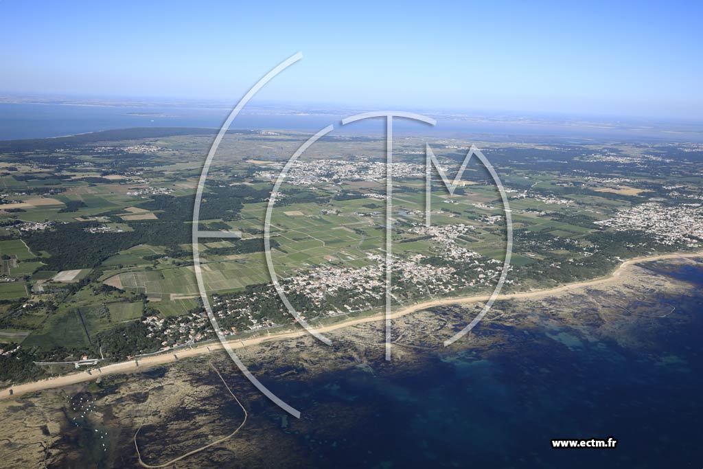 Photo arienne de Saint-Georges-d'Olron (Les Gros Joncs)