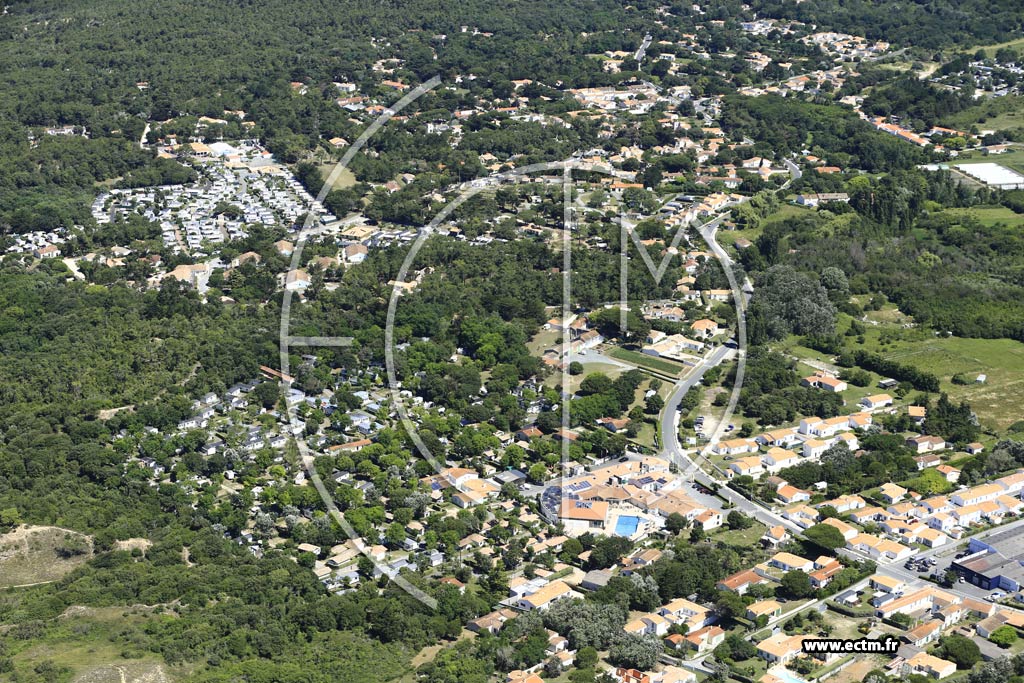 Photo arienne de Saint-Georges-d'Olron (Les Gros Joncs)