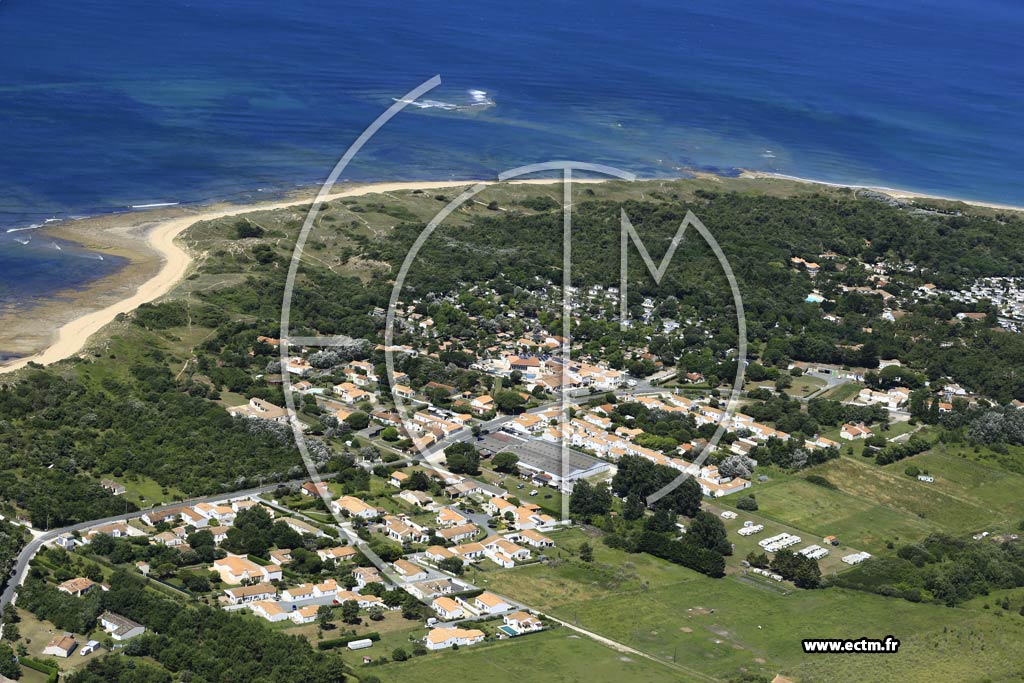 Photo arienne de Saint-Georges-d'Olron (Les Gros Joncs)