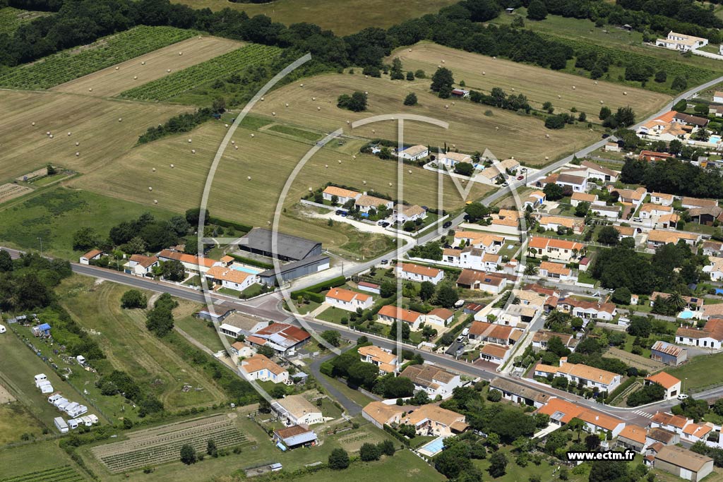 Photo arienne de Saint-Georges-d'Olron (Sauzelle)