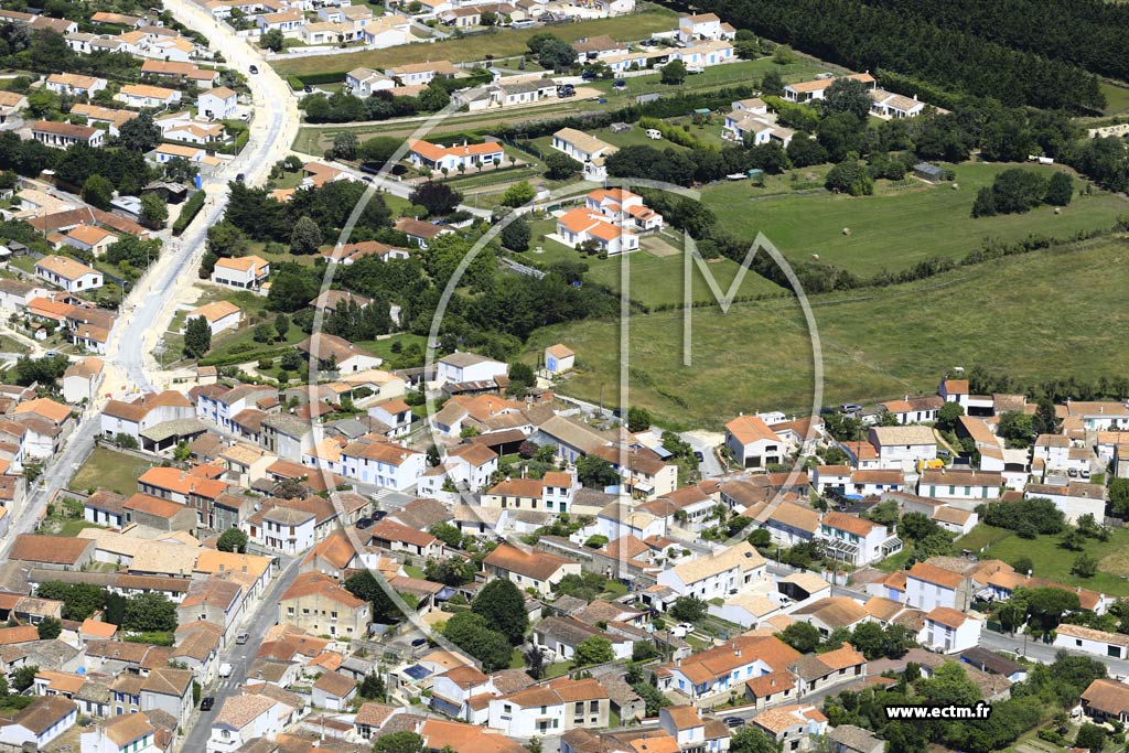 Photo arienne de Saint-Georges-d'Olron (Sauzelle)