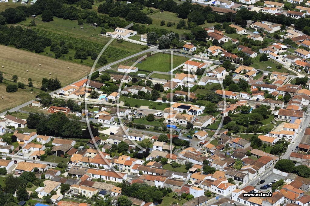Photo arienne de Saint-Georges-d'Olron (Sauzelle)