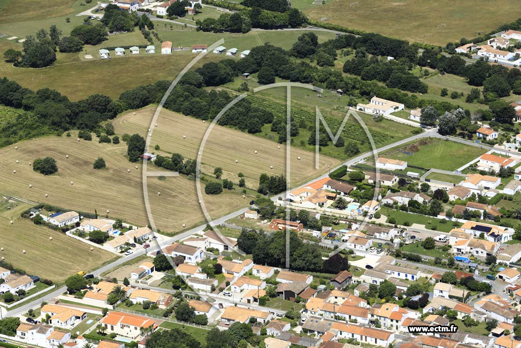 Photo arienne de Saint-Georges-d'Olron (Sauzelle)