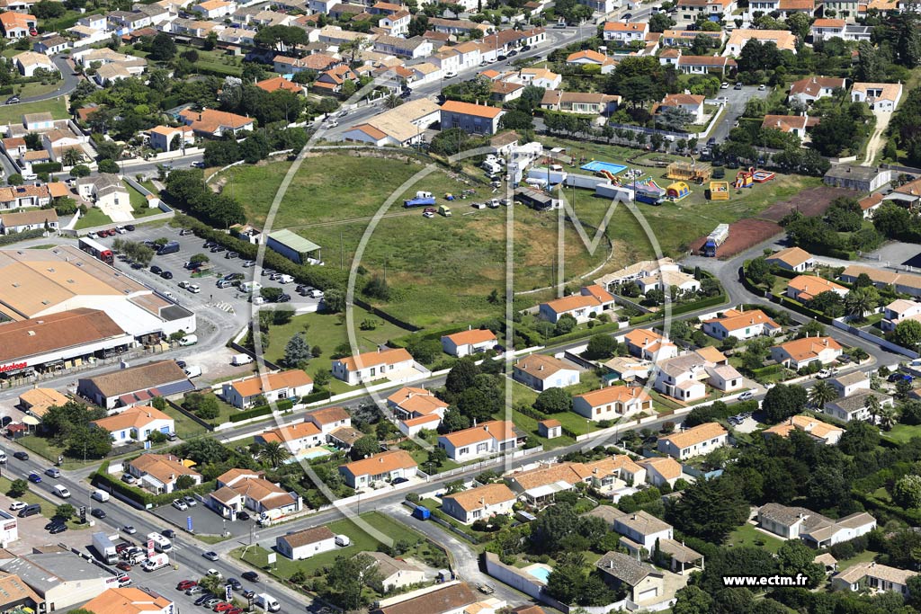 Photo arienne de Saint-Pierre-d'Olron