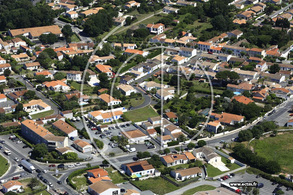 Photo arienne de Saint-Pierre-d'Olron