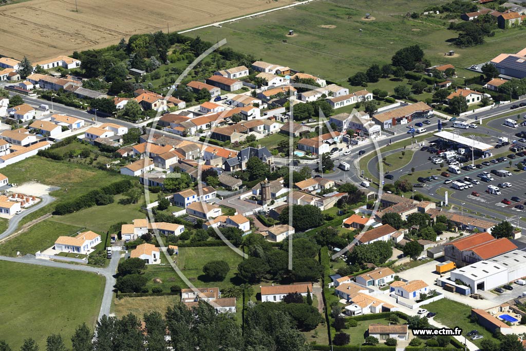 Photo arienne de Saint-Pierre-d'Olron