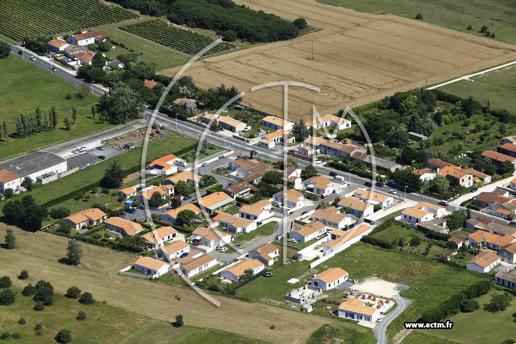 Photo arienne de Saint-Pierre-d'Olron
