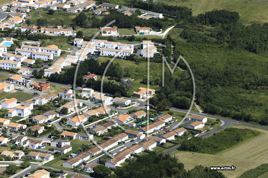 Photo arienne de Saint-Pierre-d'Olron