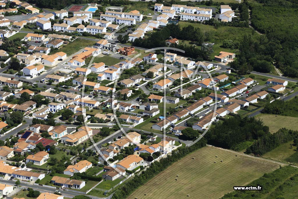 Photo arienne de Saint-Pierre-d'Olron