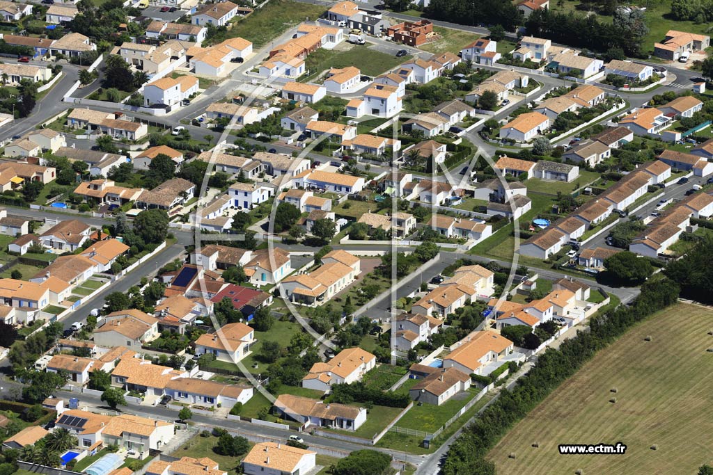 Photo arienne de Saint-Pierre-d'Olron