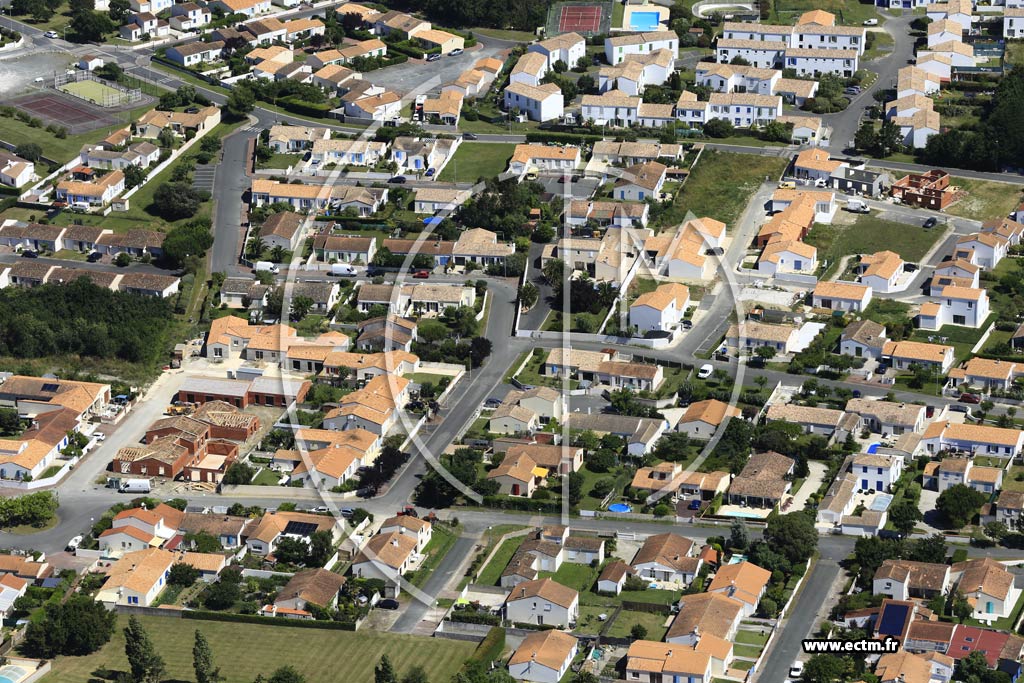 Photo arienne de Saint-Pierre-d'Olron