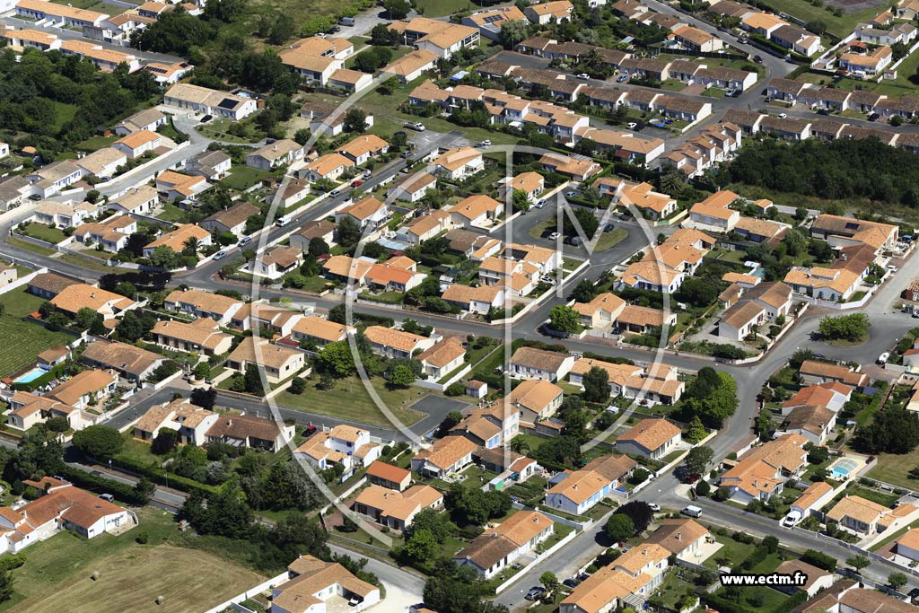 Photo arienne de Saint-Pierre-d'Olron
