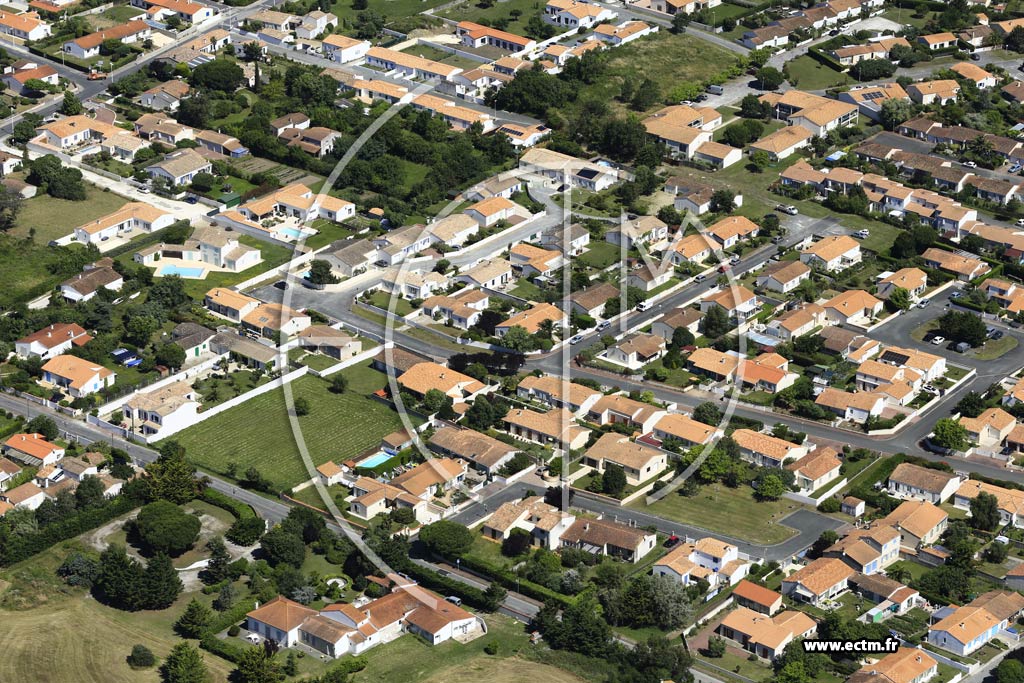 Photo arienne de Saint-Pierre-d'Olron