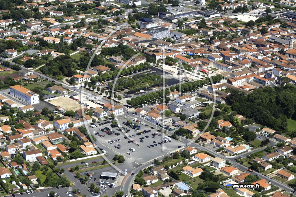 Photo arienne de Saint-Pierre-d'Olron